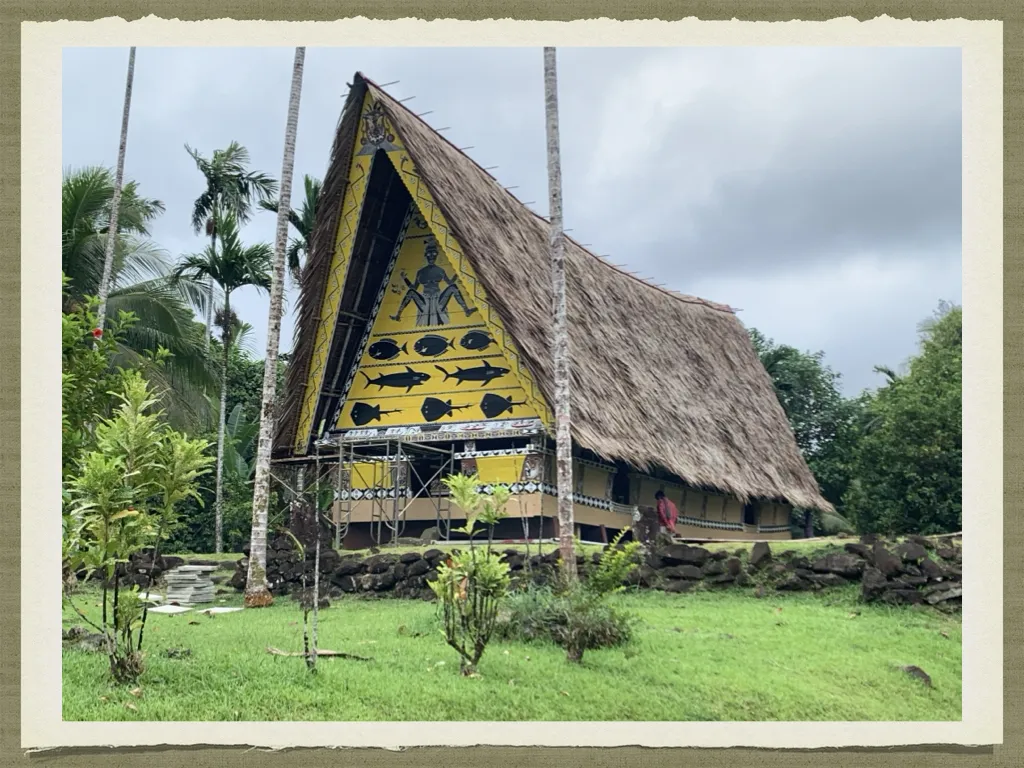 Photo of the Bai Rekeai in Palau