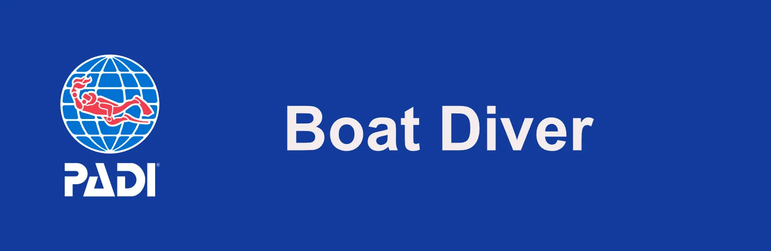 Infographic for PADI Boat Diver
