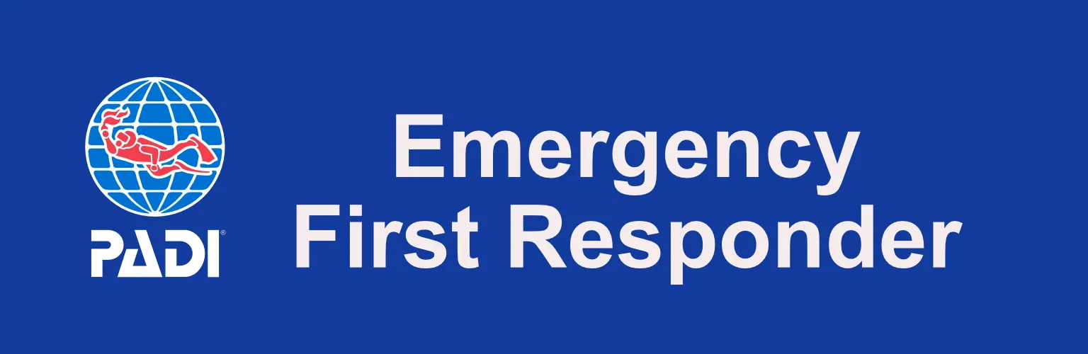 Infographic for PADI Emergency First Responder