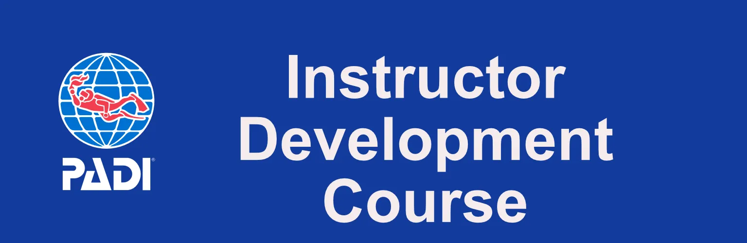 Infographic for PADI Instructor Development Course