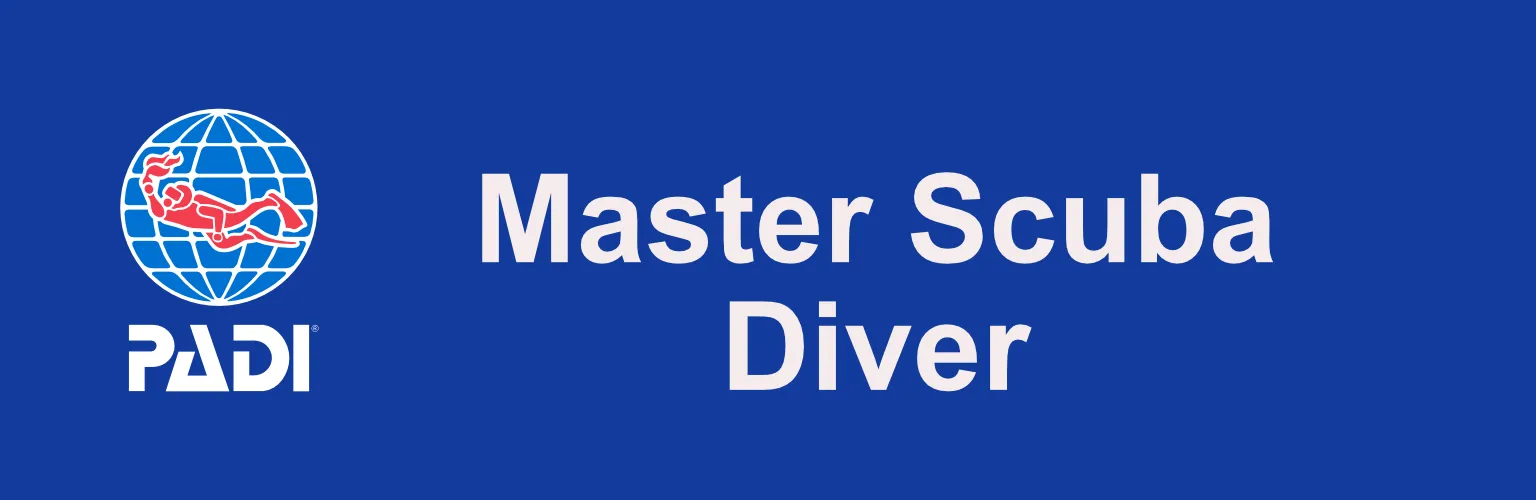 Infographic for PADI MasterbScuba Diver