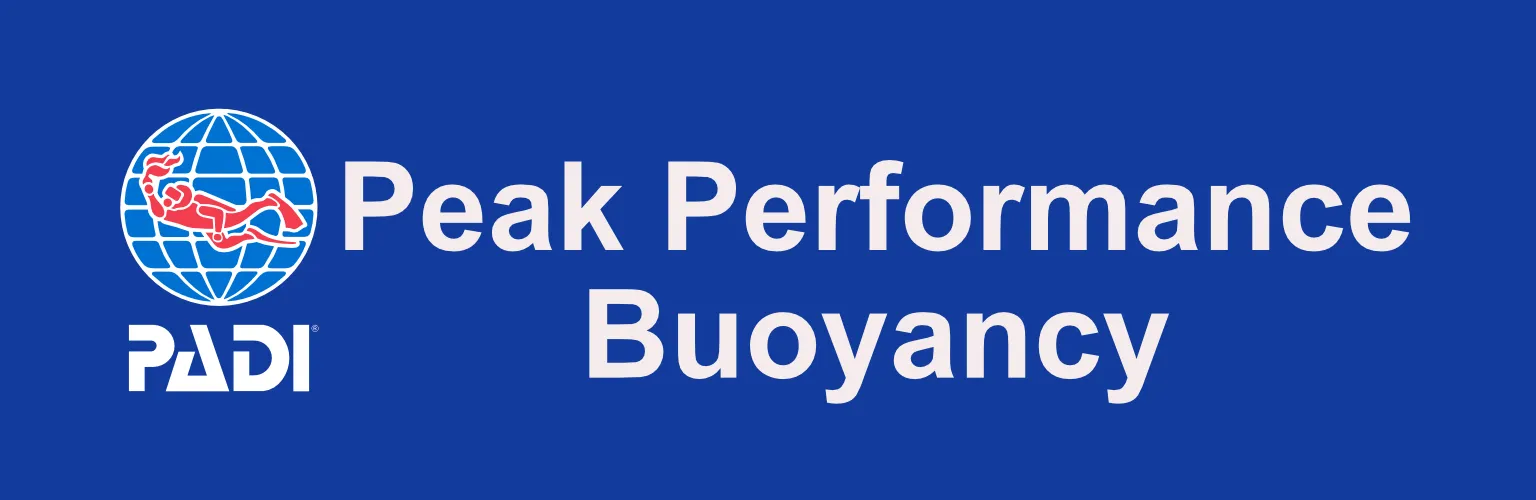 Infographic for PADI Peak Performance Buoyancy Diver
